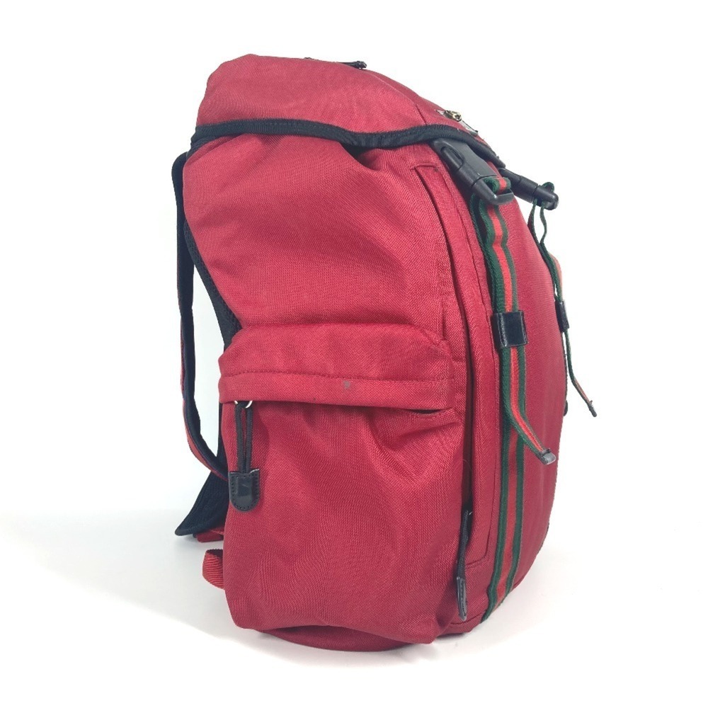 GUCCI Black Canvas Backpack - Picture 3 of 15